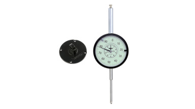 2309-50D - DIAL INDICATOR, flat back with spare lug back
