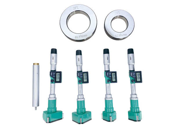 3127-1004 - DIGITAL THREE POINTS INTERNAL MICROMETER SET, with setting rings