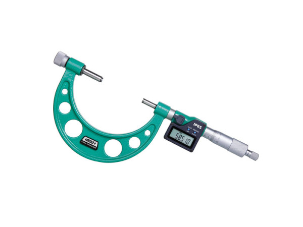 3506-301A - DIGITAL OUTSIDE MICROMETER WITH INTERCHANGEABLE ANVILS