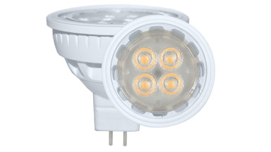 LED Bodová žárovka, 5W, MR16, Bílá